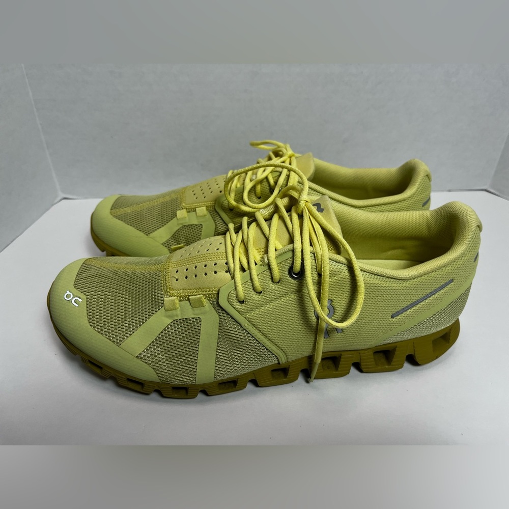 On Cloud X Women’s Size 10.5 Running Shoes Glade Citron Yellow Helion Training - Picture 9 of 16